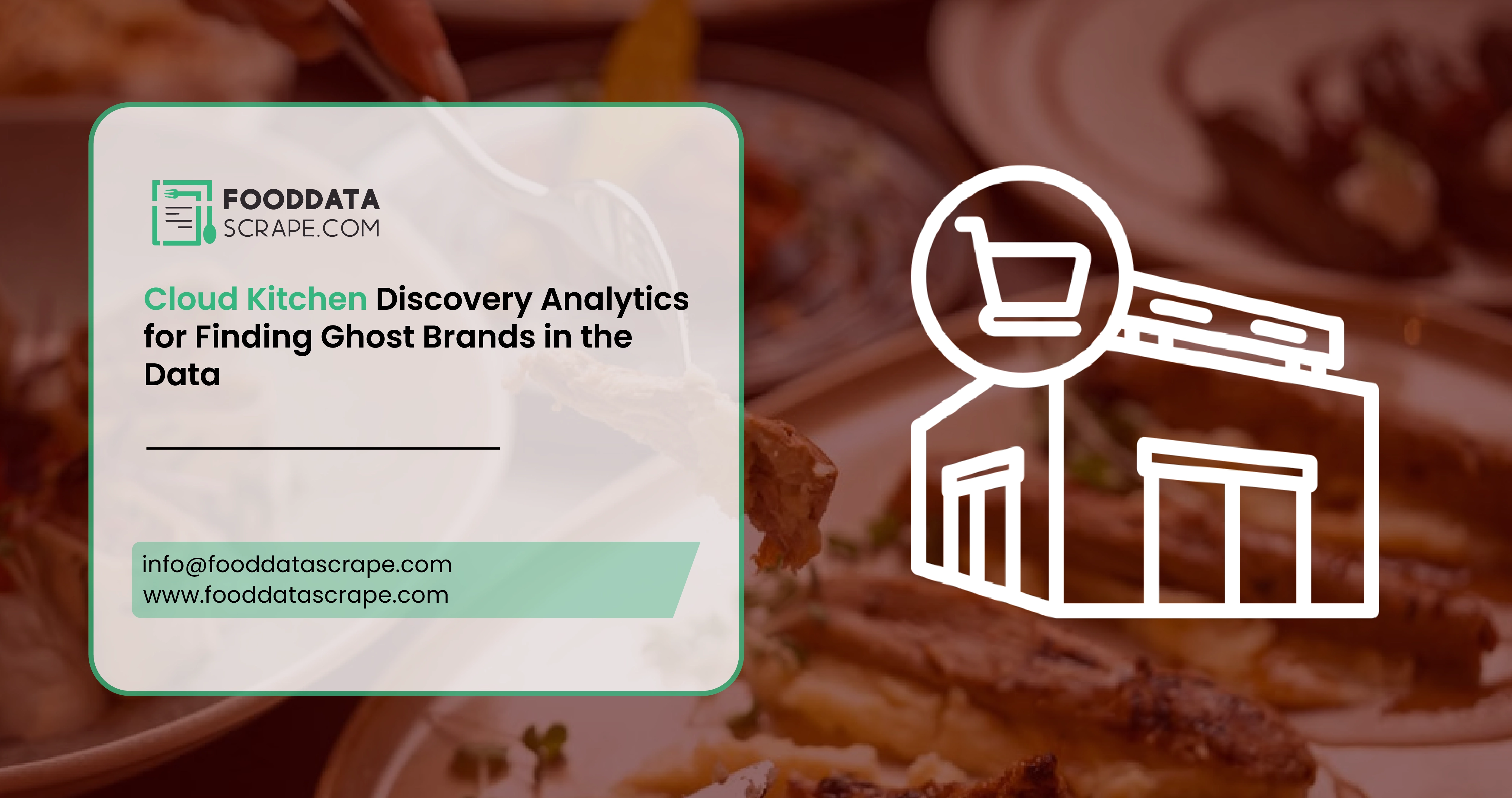 Cloud Kitchen Discovery Analytics for Finding Ghost Brands in the Data